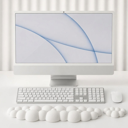 Apoya Muñecas Ergonómico para Teclado y Mouse con Base Antideslizante