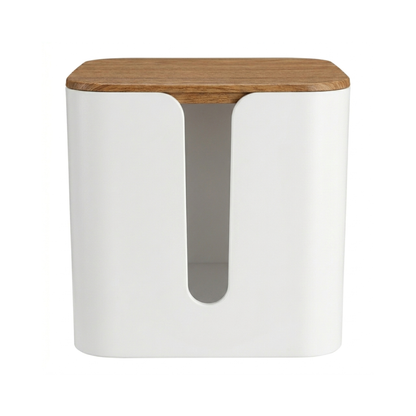 Organizador de Cables con Caja de Enchufe para Escritorio y Oficina