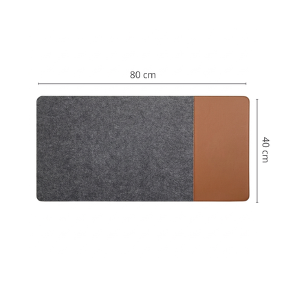 Tapete de Escritorio de Fieltro Extragrande para Mouse y Teclado