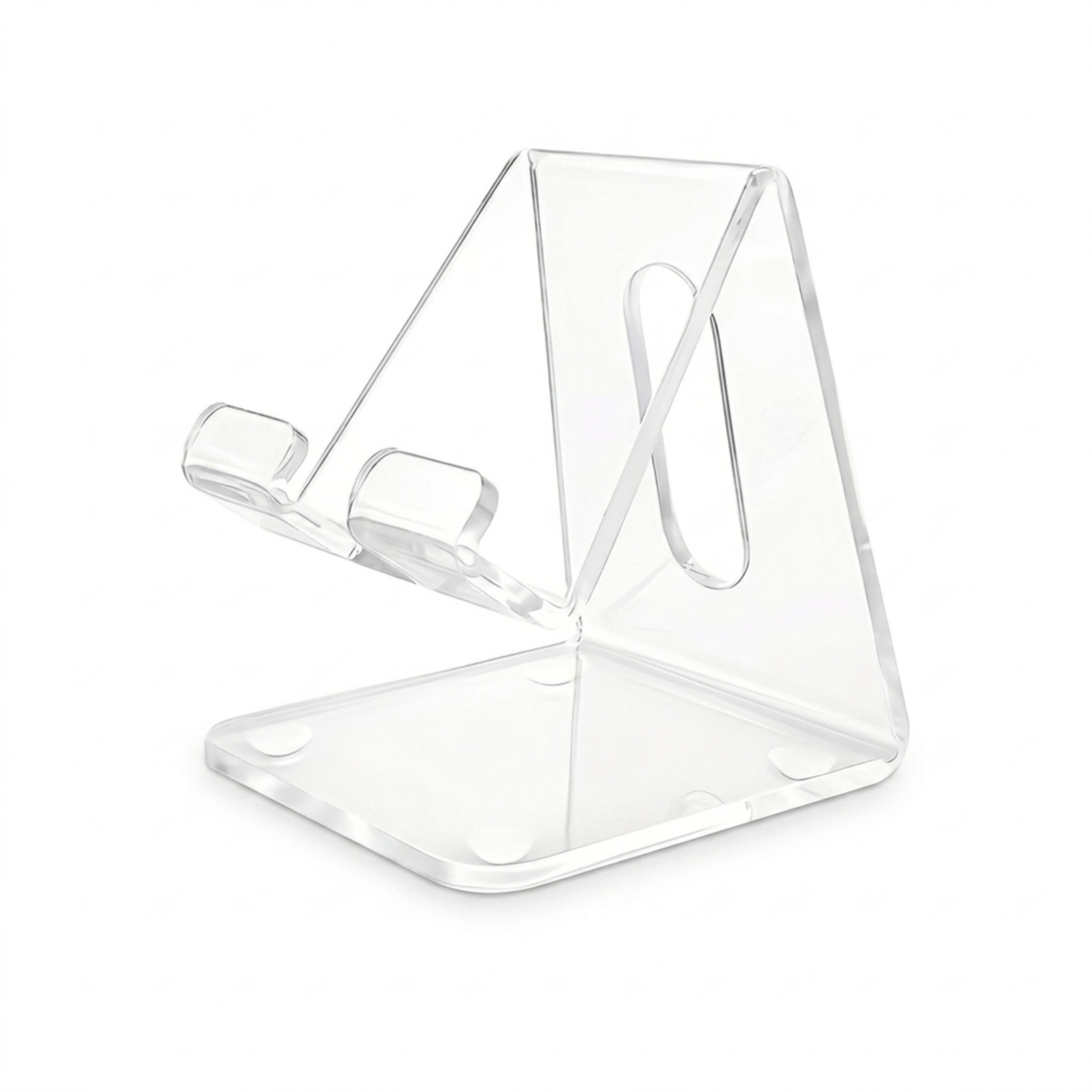 Soporte Minimalista de Acrílico para Teléfono y Tablet