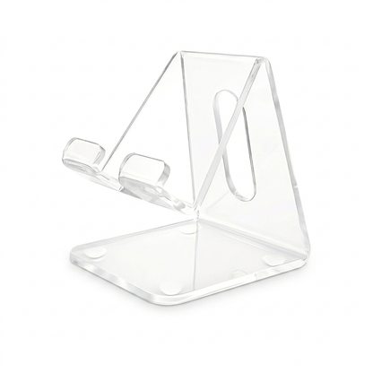 Soporte Minimalista de Acrílico para Teléfono y Tablet