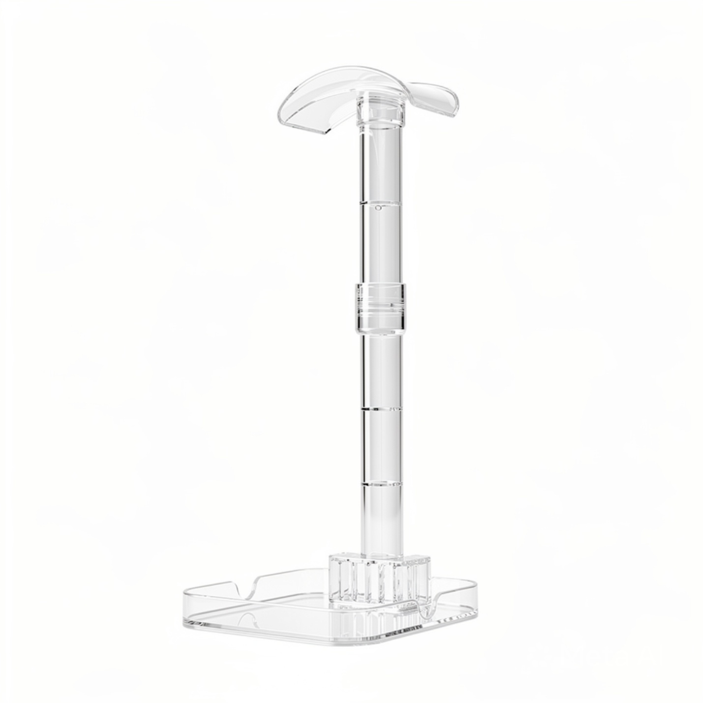 Soporte de escritorio para auriculares con soporte para móviles y accesorios