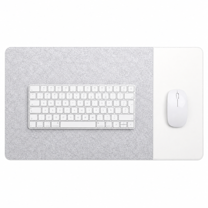 Tapete de Escritorio de Fieltro Extragrande para Mouse y Teclado