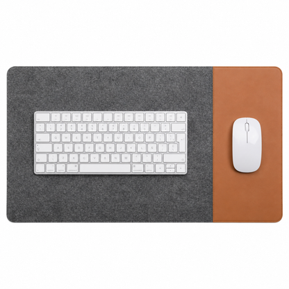 Tapete de Escritorio de Fieltro Extragrande para Mouse y Teclado