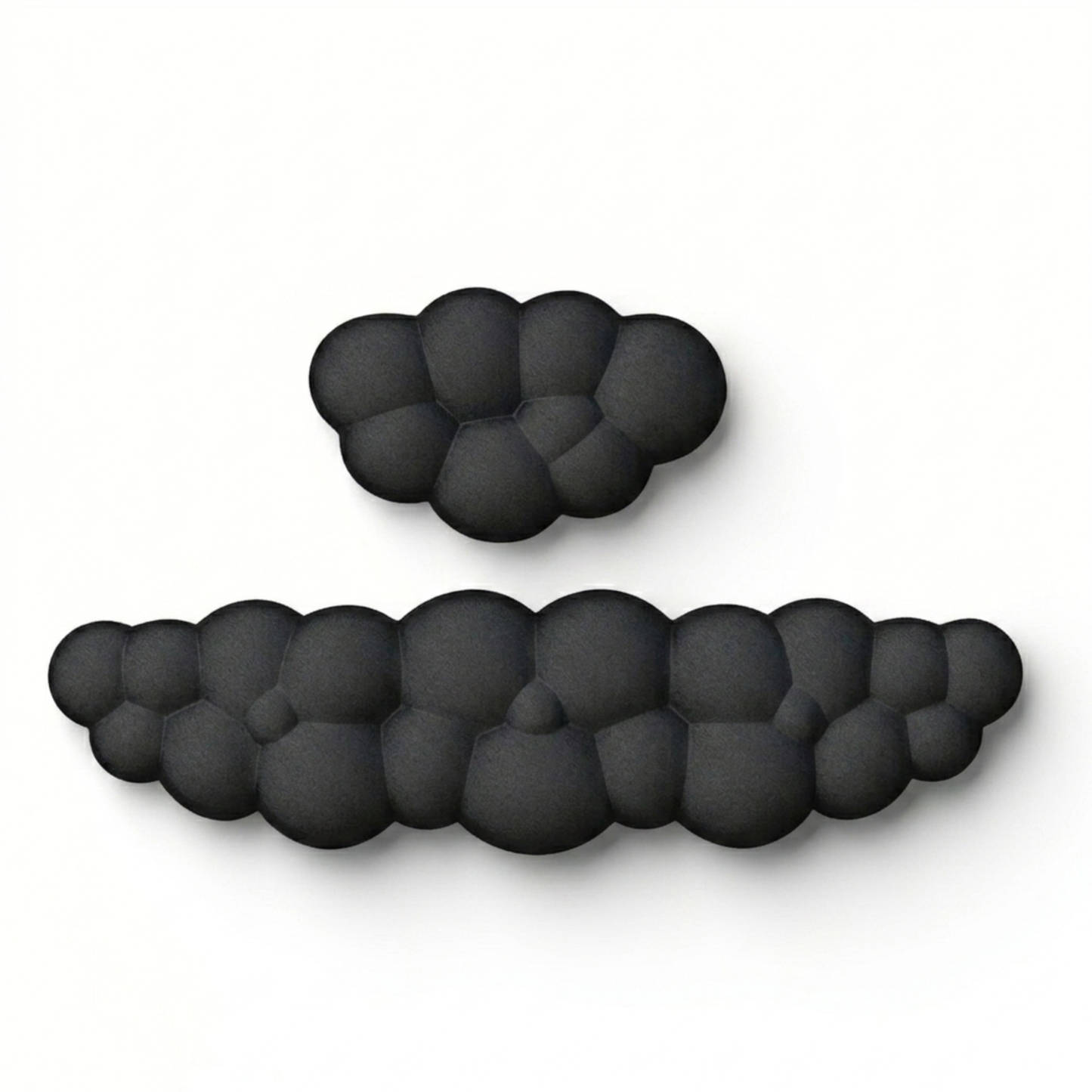 Reposamuñecas Ergonómico con Diseño de Nube y Base Antideslizante