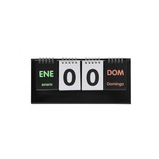 Calendario Perpetuo para Escritorio de Estilo Minimalista