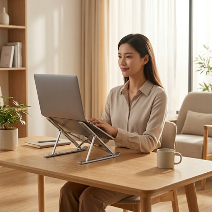 Alzador Ergonómico de Aluminio para Notebook